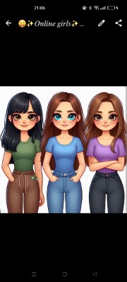 Online girls 's avatar